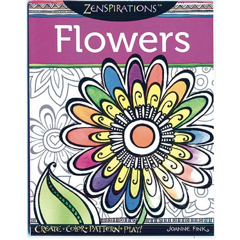 zenspirations coloring book flowers create color pattern play Kindle Editon