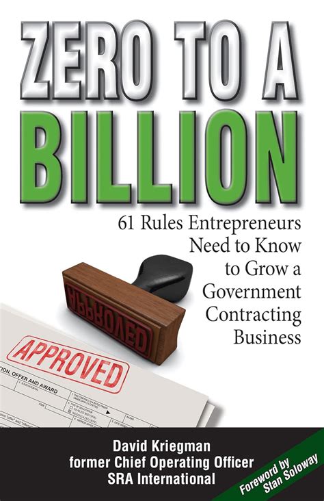 zero billion entrepreneurs government contracting Ebook PDF