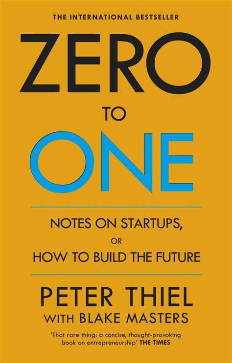 zero to one notes on startups or how to build the future Reader