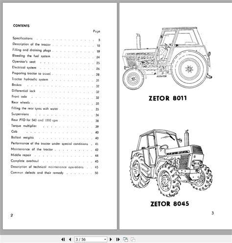 zetor tractor operator manuals Doc