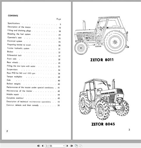 zetor tractor service manuals Doc