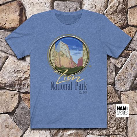 zion national park t shirt