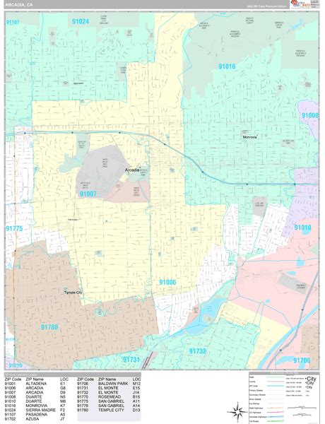 zip code of arcadia