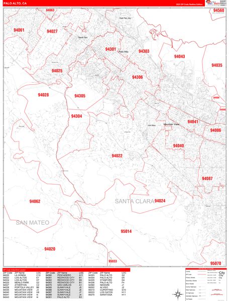 zip code of palo alto