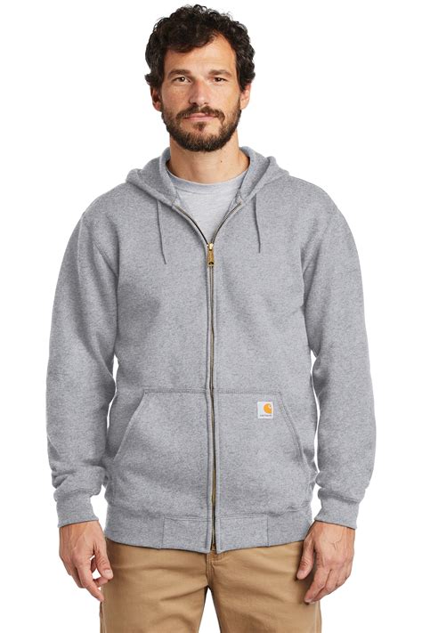 zip front sweatshirt