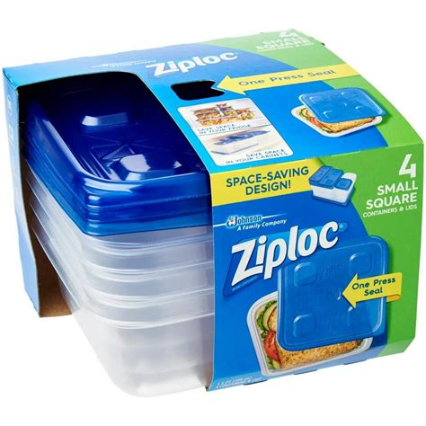 ziploc square containers