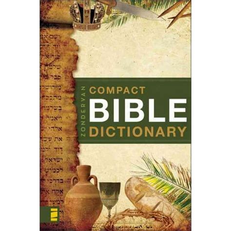 zondervan compact bible dictionary classic compact series PDF