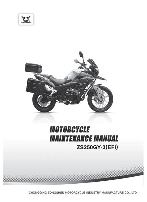zongshen250cc-repair-manual Ebook PDF