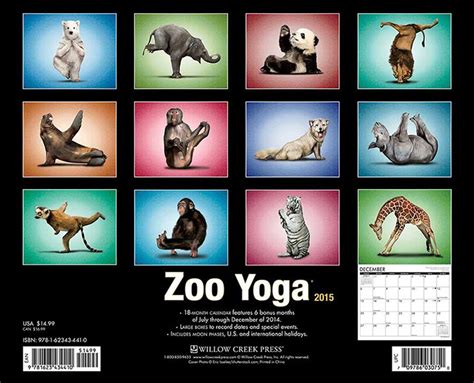 zoo yoga 2015 wall calendar Epub