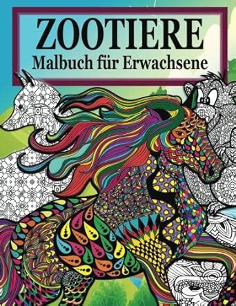 zootiere malbuch fur erwachsene german Reader