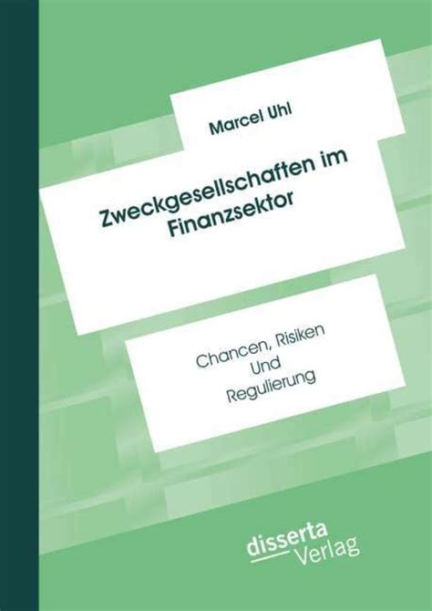 zweckgesellschaften finanzsektor chancen risiken regulierung Kindle Editon